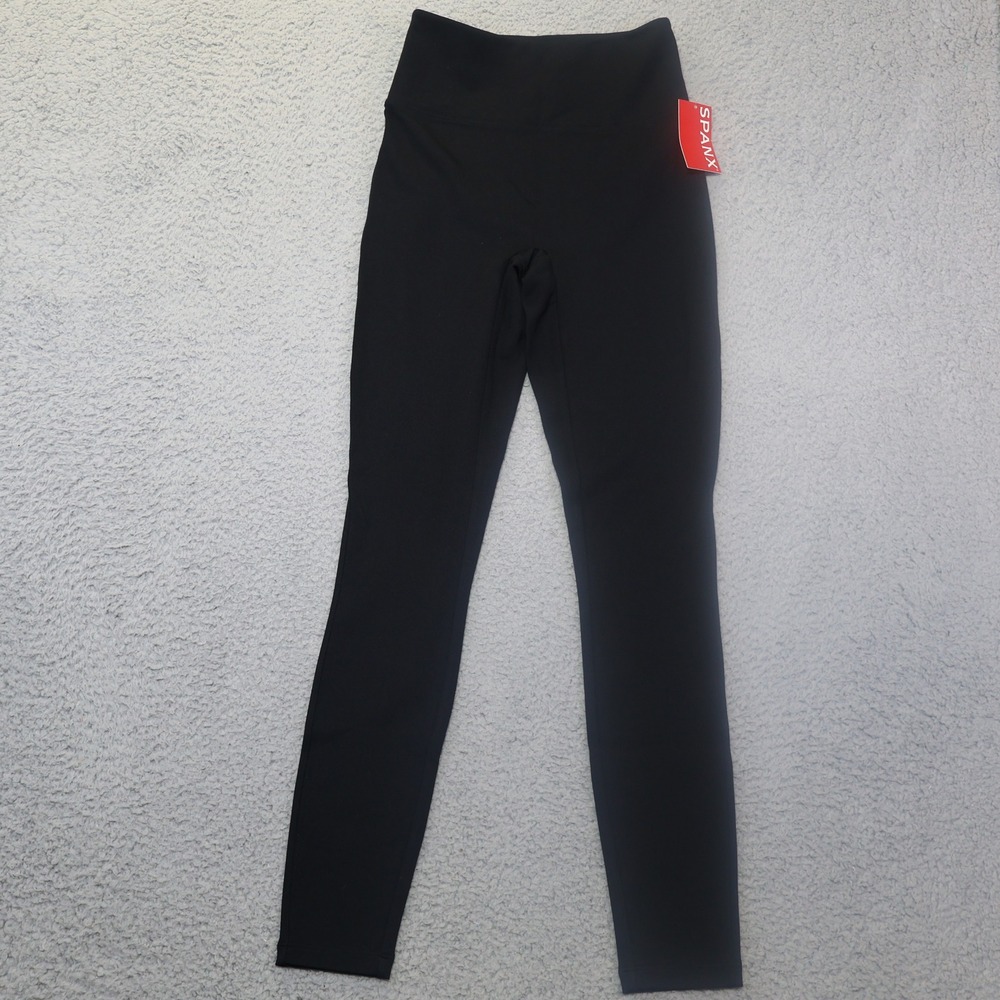 Spanx Classic Black New Casual Legging High Waisted XS 21533R Black - Picture 2 of 9